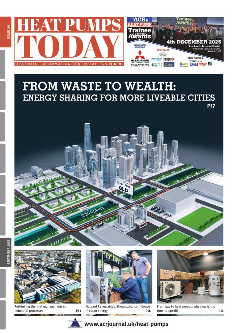 Cover of Heat Pumps Today September 25 magazine