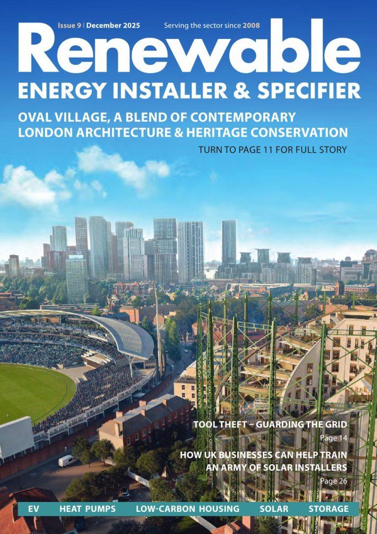 Cover of the December 2025 issue of Heat Pumps & Renewables
