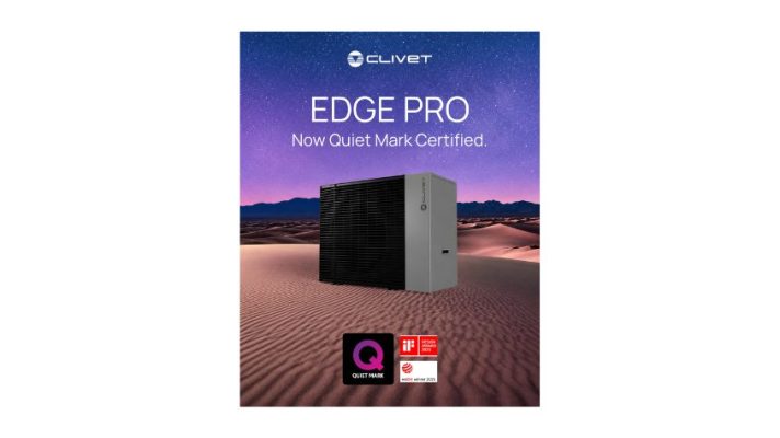 Clivet Edge Pro earns Quiet Mark certification